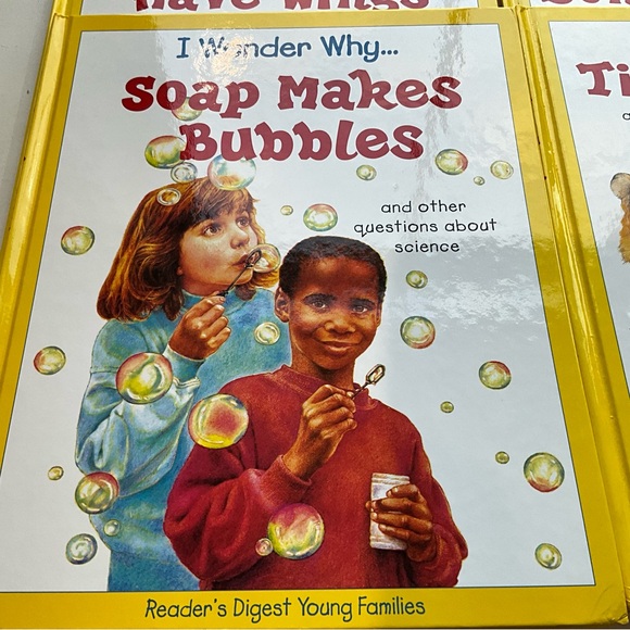 Vintage Set of 4 Reader’s Digest I Wonder Why Children’s Book Series 1990’s - Picture 2 of 16